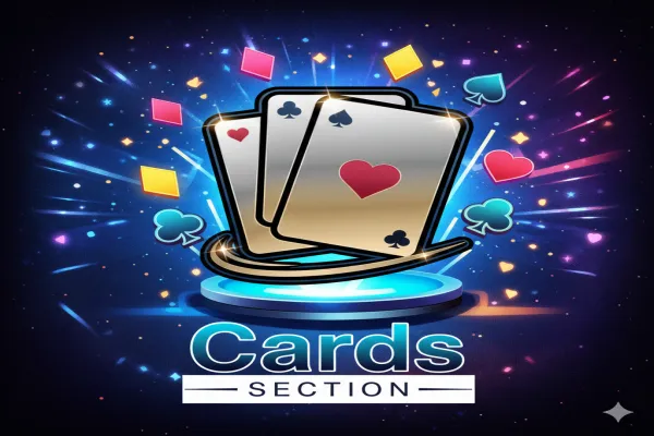 Cards section